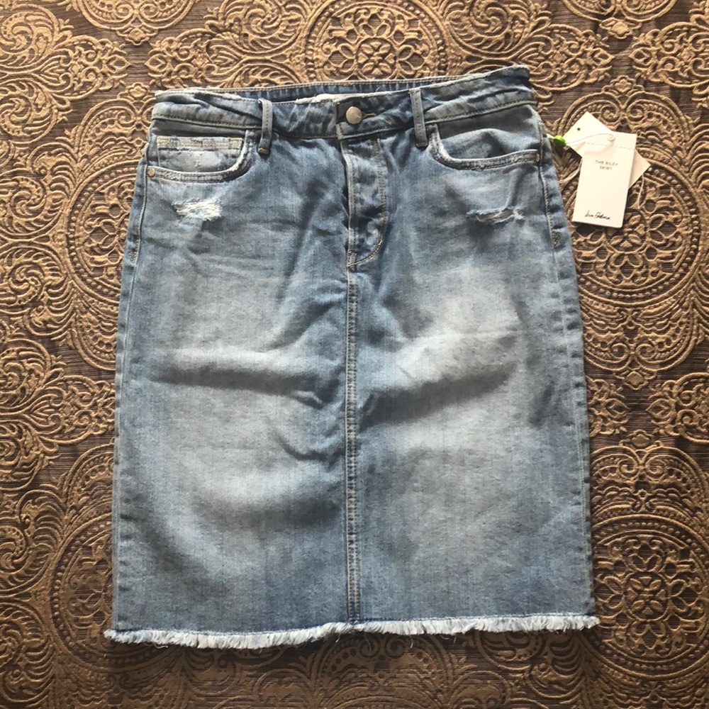A Sam Edelman denim skirt